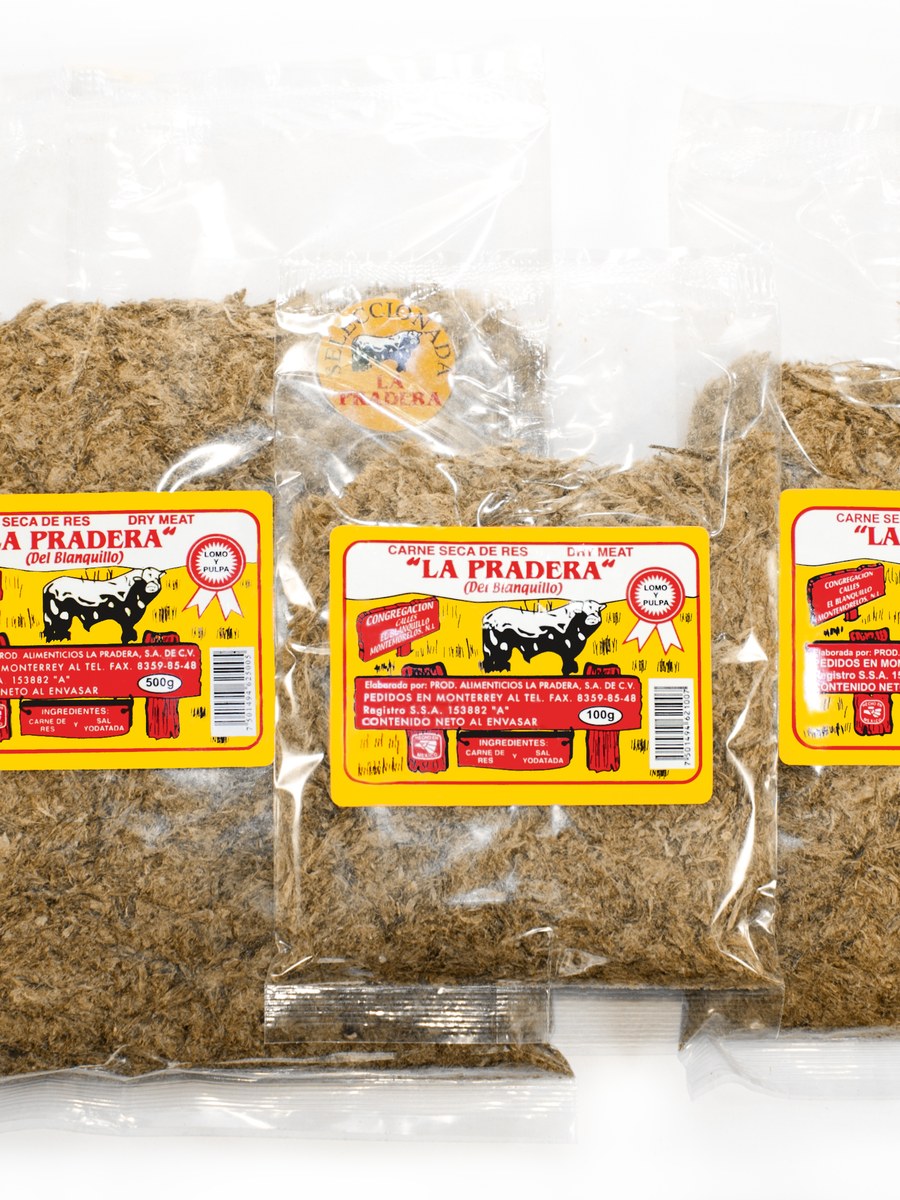 Carne seca deshebrada La Pradera